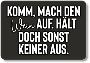 KOMM, MACHDEN...