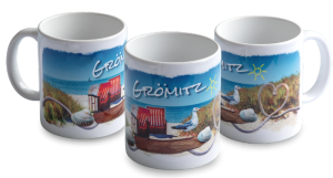 Becher Groe 502.    Grömitz ohne Moin