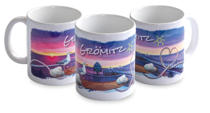 Becher Groe 504.     Grömitz ohne Moin