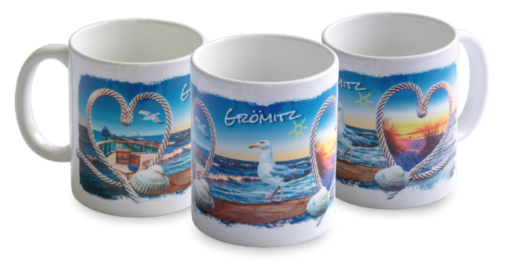 Becher Groe 506.    Grömitz ohne Moin